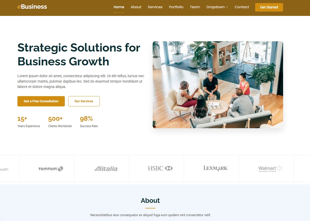 Business Website Template