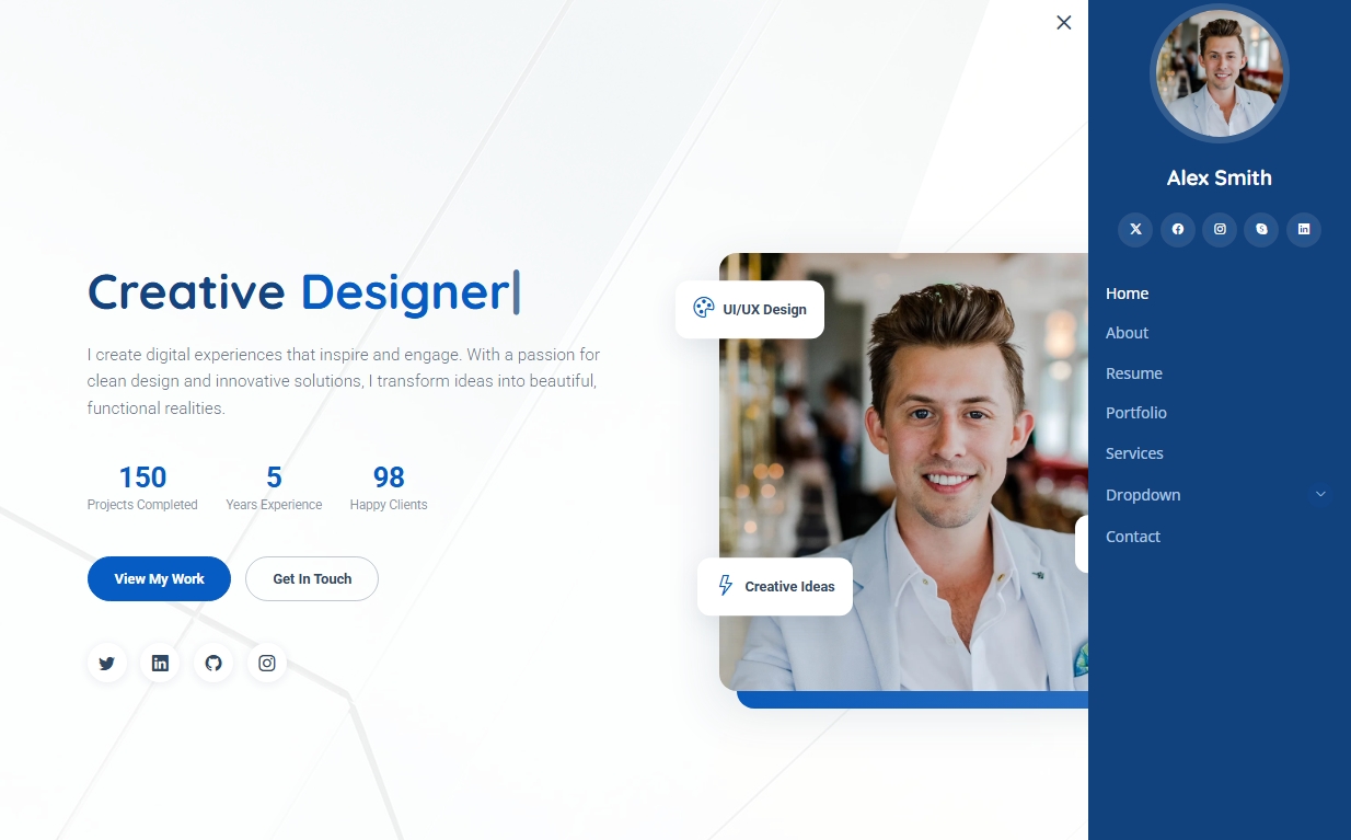 Portfolio Website Template